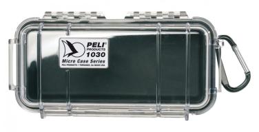 Peli™ 1030 microcase black liner clear