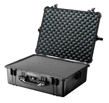 Peli™ 1600 valise noir avec mousse