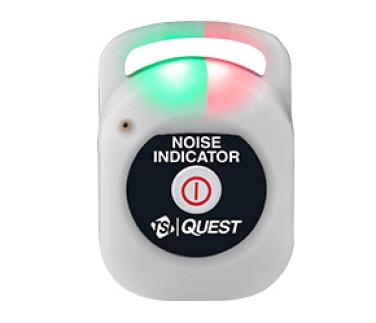 indication of noise levels below 85db or above- 10 units