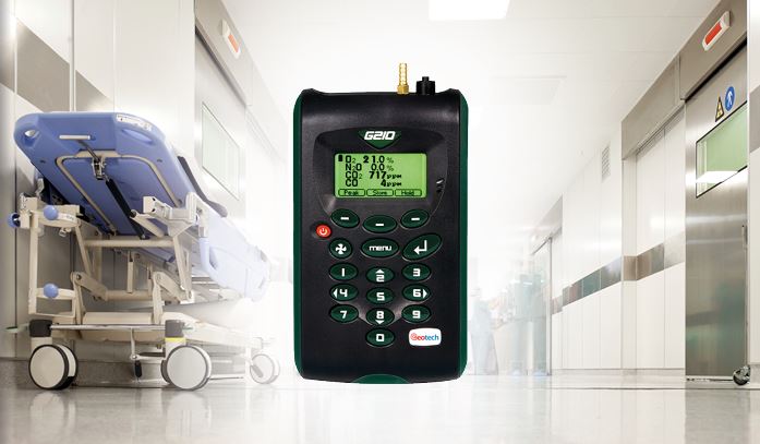 Analyseur de gaz medical
